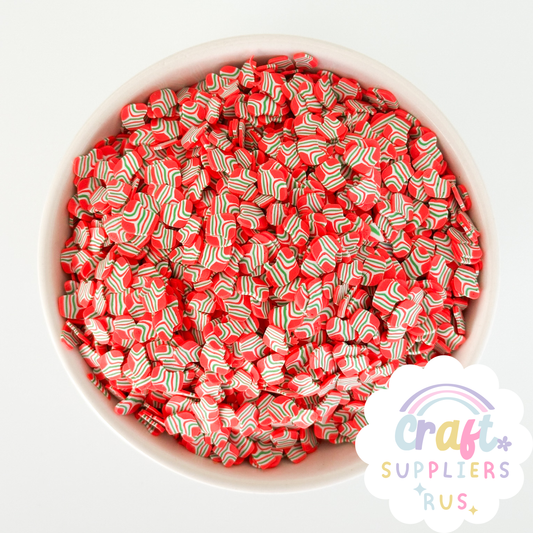 5MM Christmas Stockings Polymer Clay Sprinkles