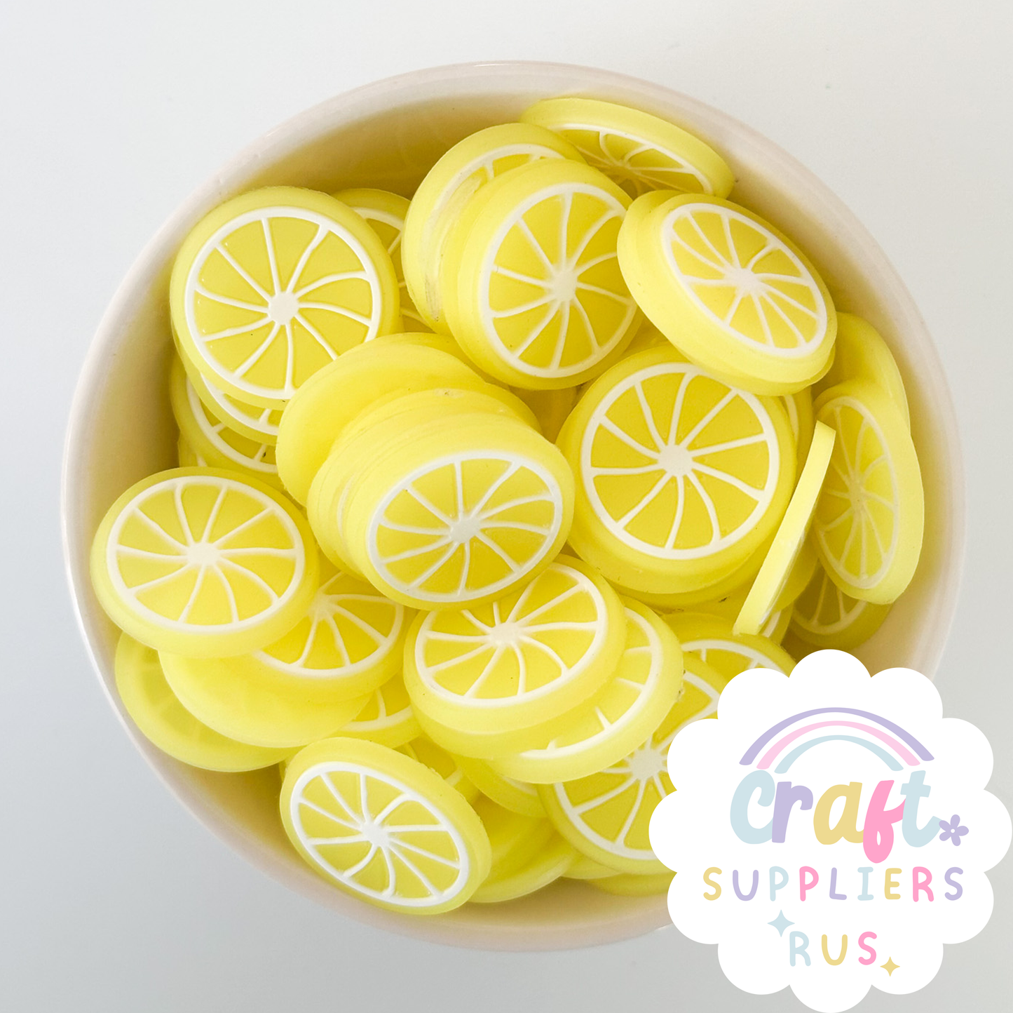 10/20PC Fake Lemon Slices