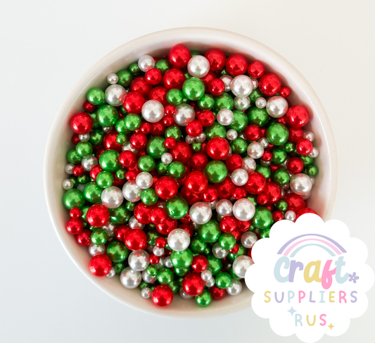 Acrylic Christmas Beads