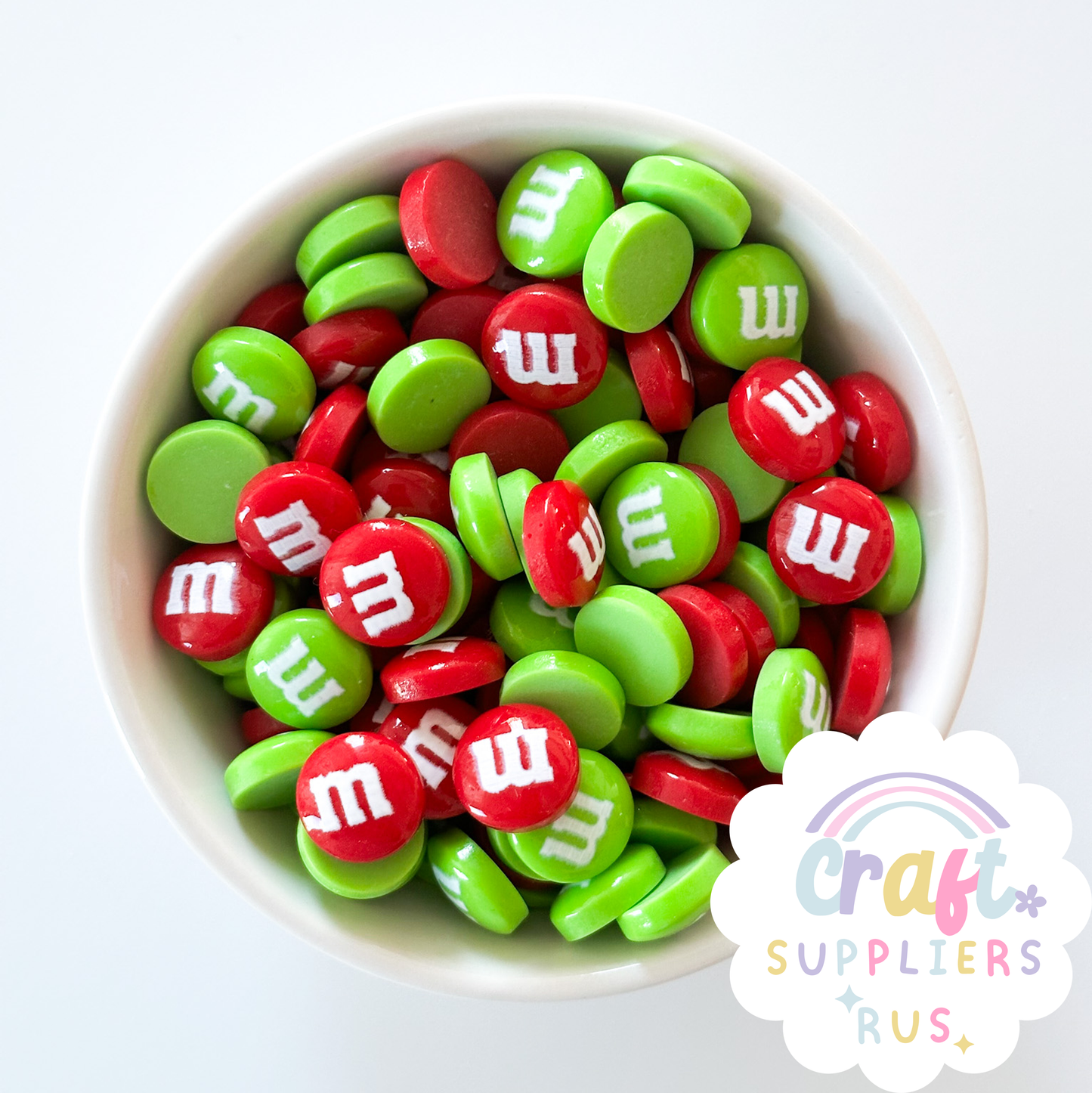 Fake Red & Green M&Ms