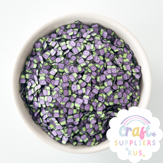 5MM  Polymer Clay Witch Cauldron Sprinkles