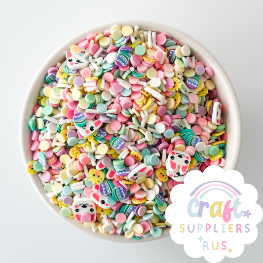 Fake Easter Bunny Polymer Clay Sprinkles