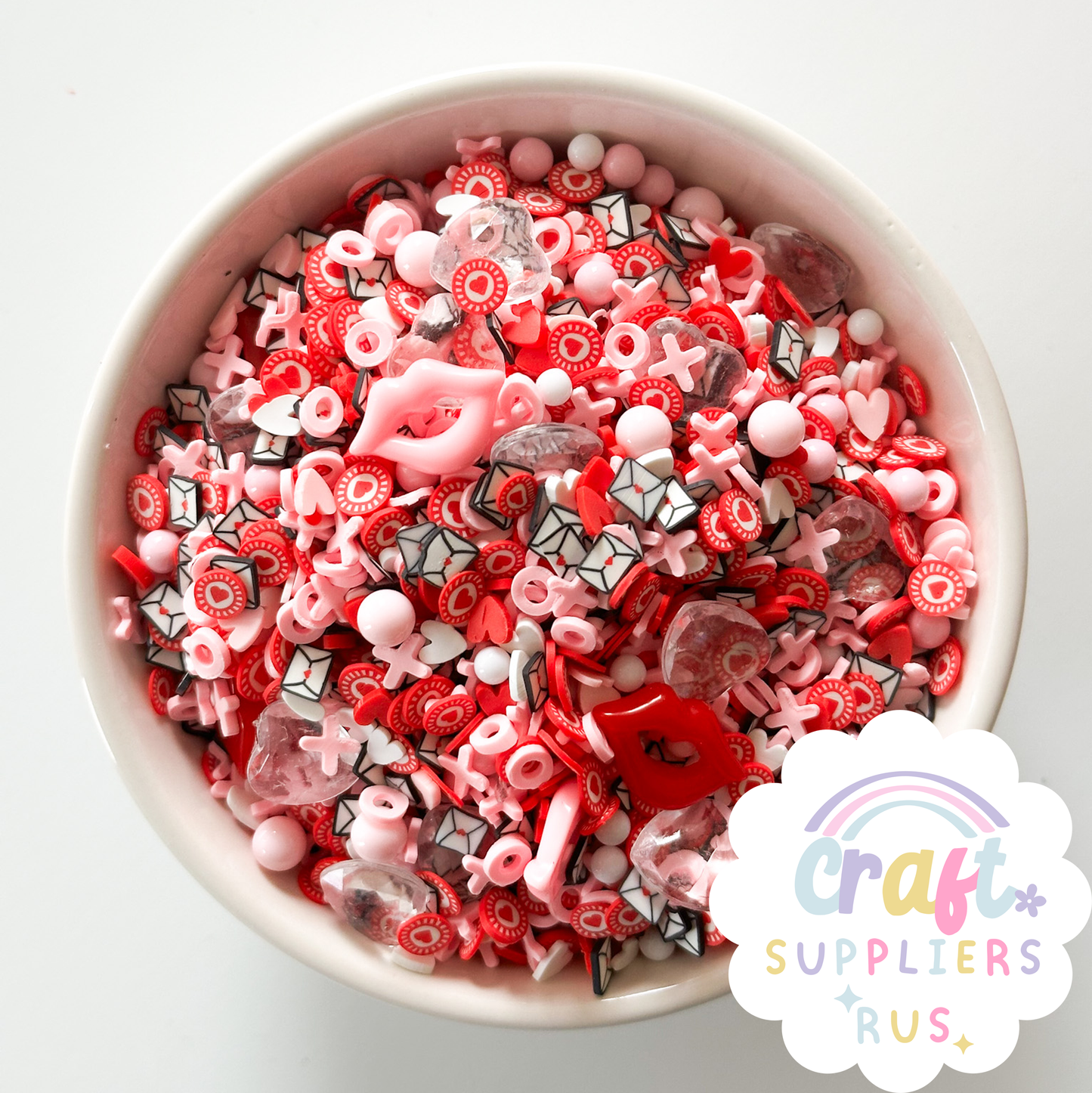 Valentine Polymer Clay Sprinkle Mix