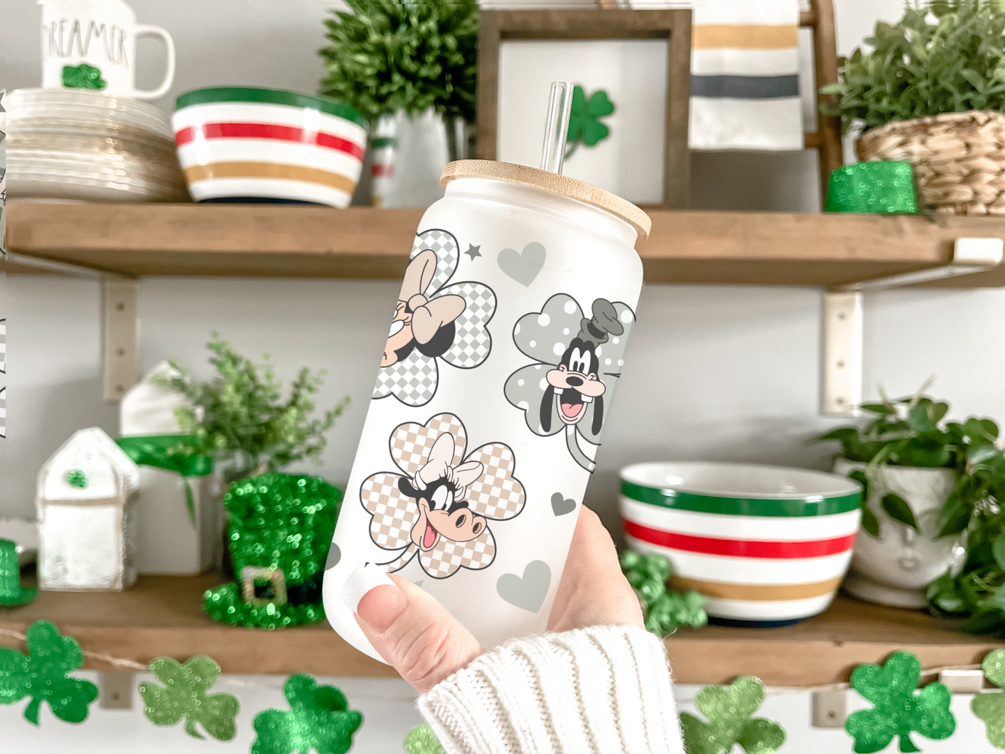 16oz Mickey & Friends St. Patrick's Day Tumbler