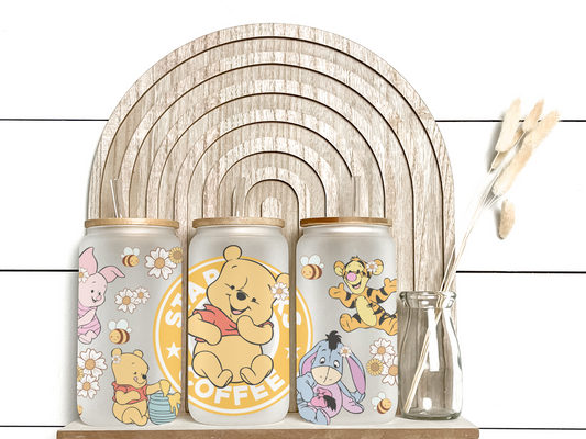 16oz Winnie the Pooh Starbucks Coffee Tumbler